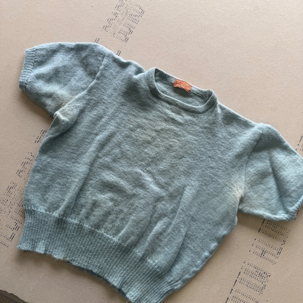 Vintage 50s Jantzen Short Sleeve Sweater